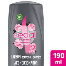 SEDAL ACONDICIONADOR 190 CARBON Y PEONIAS